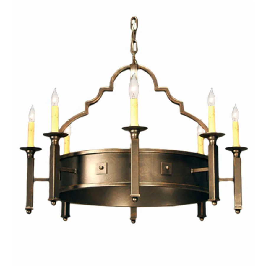 Meyda Tiffany Marta 8 Light 24" Wide Taper Candle Pendant - Image 2