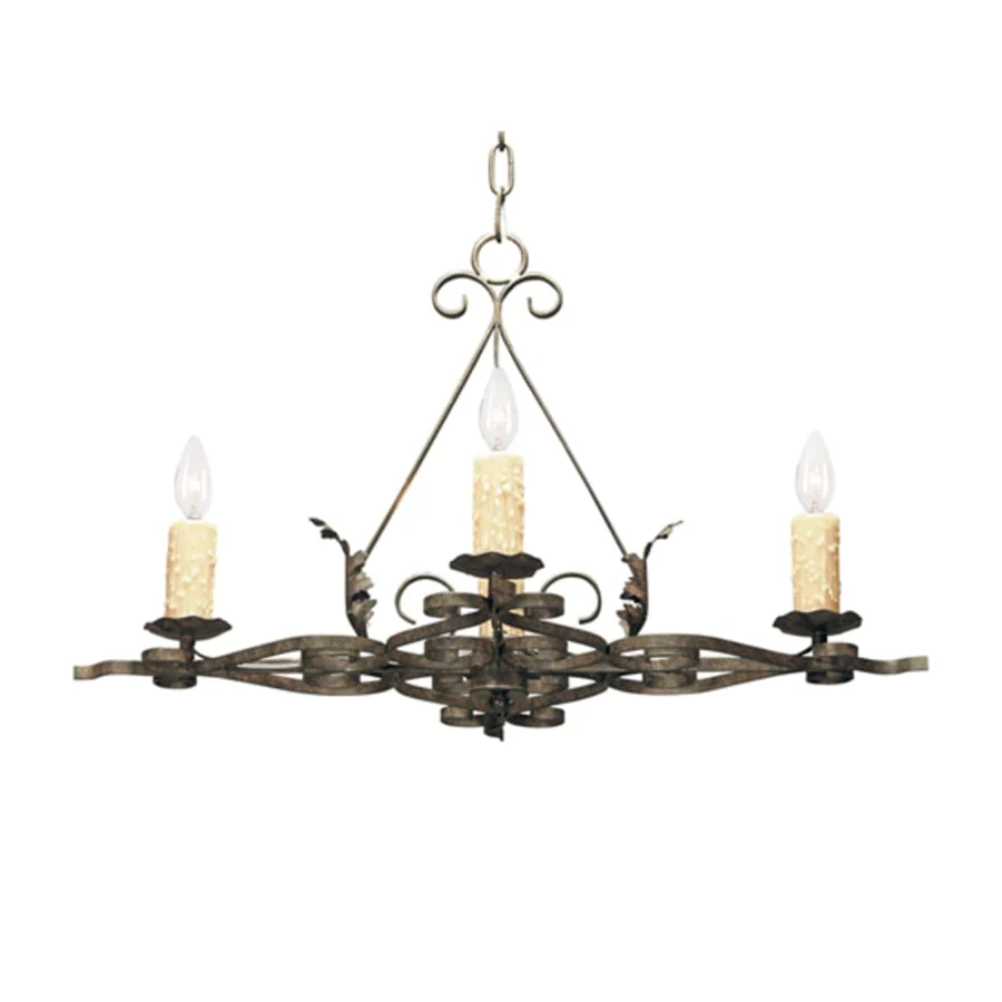 Meyda Tiffany Elianna 4 Light 22" Wide Taper Candle Style Chandelier - Image 1