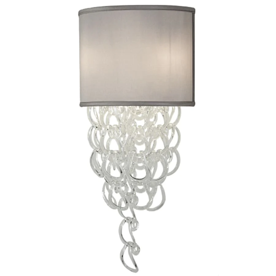 Meyda Tiffany Lucy 2 Light 33" Tall Wall Sconce - Image 1