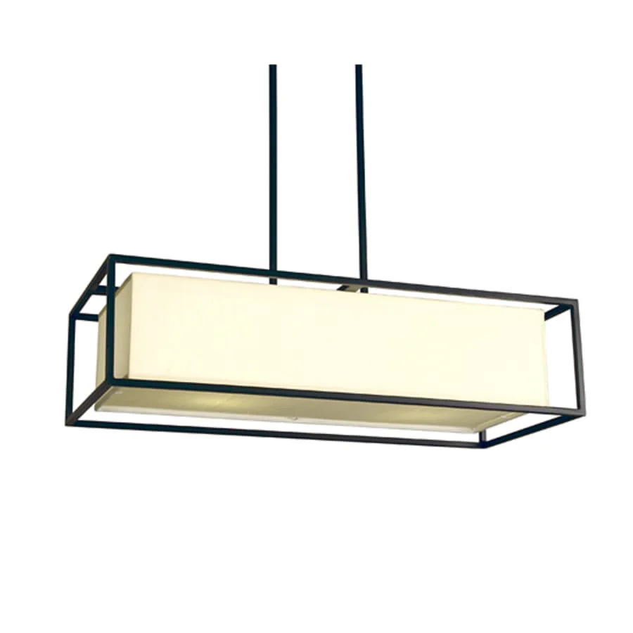 Meyda Tiffany Diahanne 4 Light 36" Wide Linear Pendant - Image 2