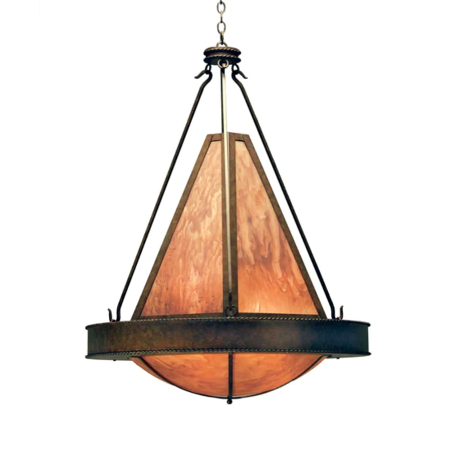 Meyda Tiffany Obsidian 6 Light 36" Wide Pendant - Image 1
