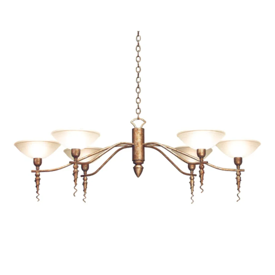 Meyda Tiffany Blanca 6 Light 32" Wide Chandelier - Image 1