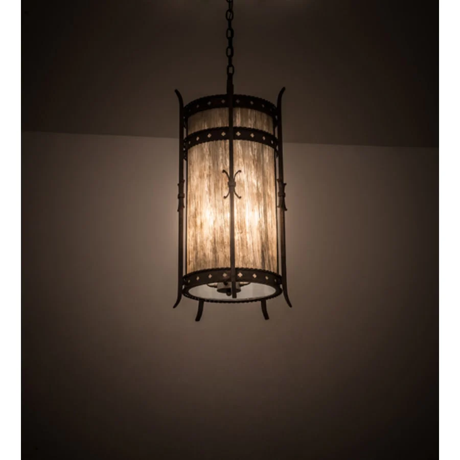 Meyda Tiffany Stanza 4 Light 15" Wide Pendant - Image 1
