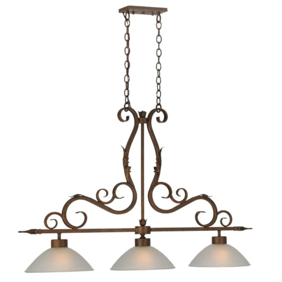 Meyda Tiffany Zamora 3 Light 49" Wide Linear Pendant - Image 2