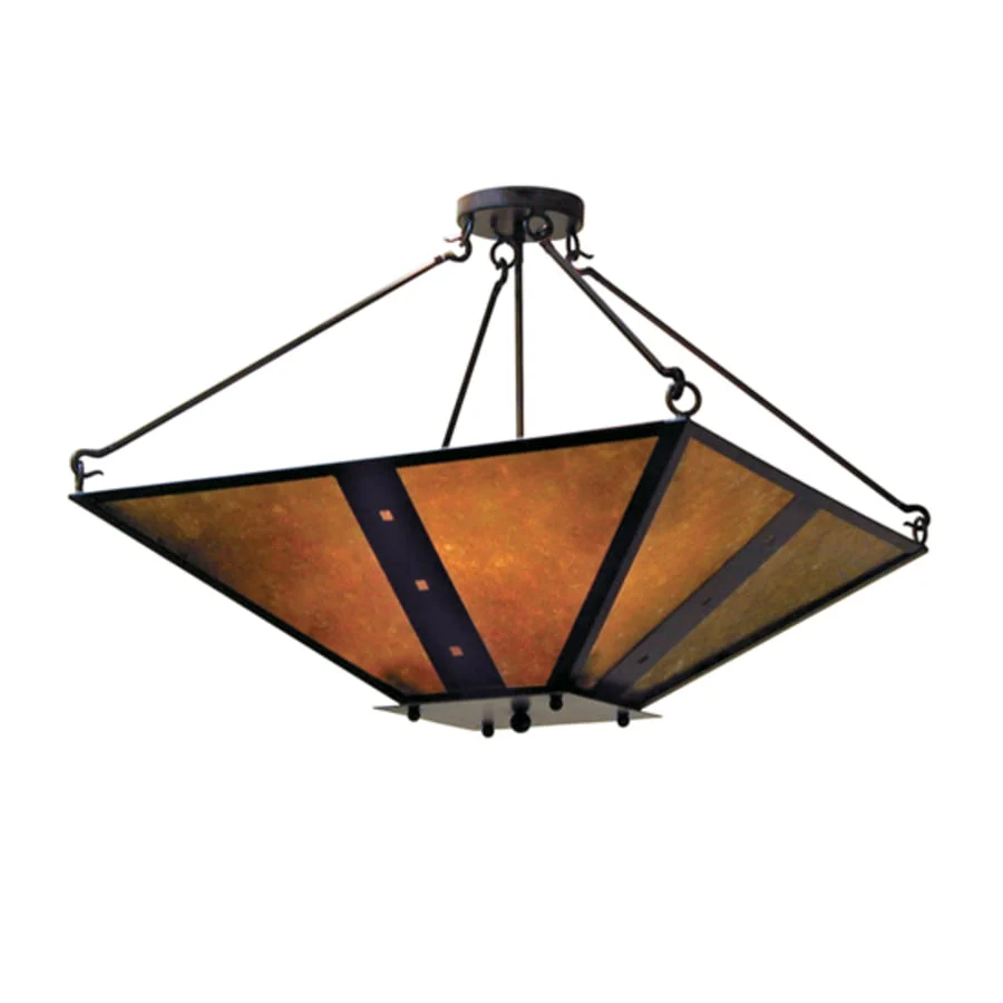 Meyda Tiffany Zandra 4 Light 42" Wide Pendant - Image 1