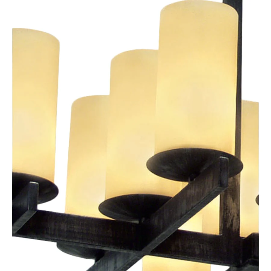 Meyda Tiffany Dante 12 Light 36" Wide Pillar Candle Style Chandelier - Image 2