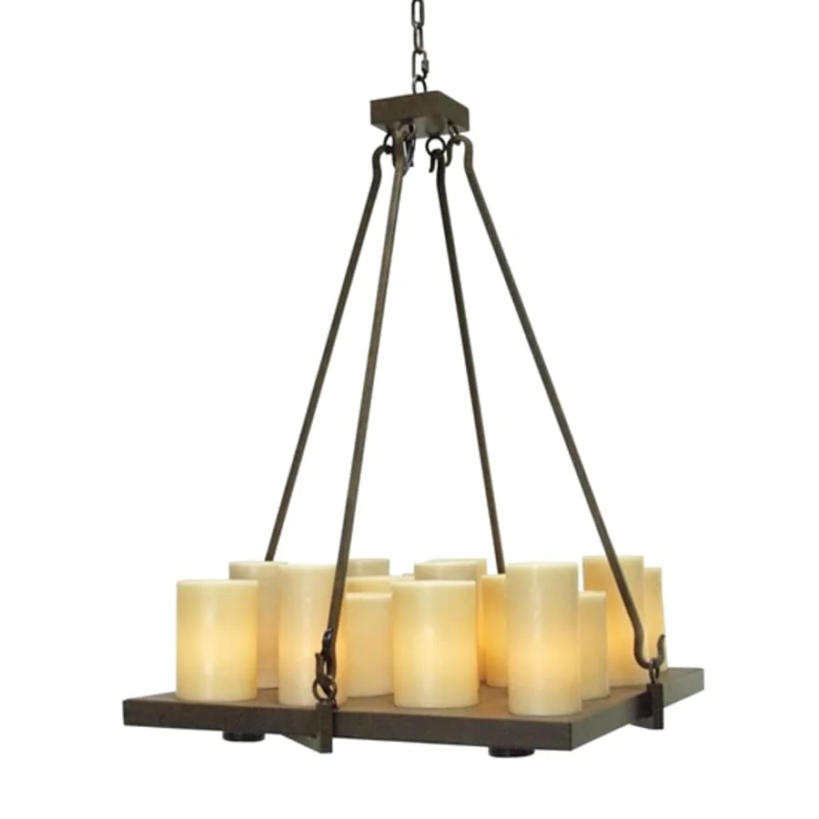Meyda Tiffany Altar 17 Light 42" Wide Pillar Candle Pendant - Image 1