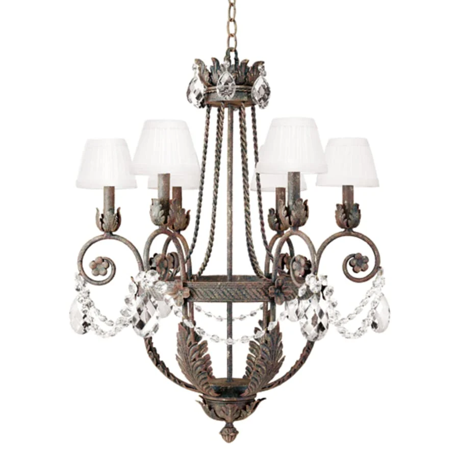 Meyda Tiffany Antonia 6 Light 26" Wide Crystal Chandelier - Image 1