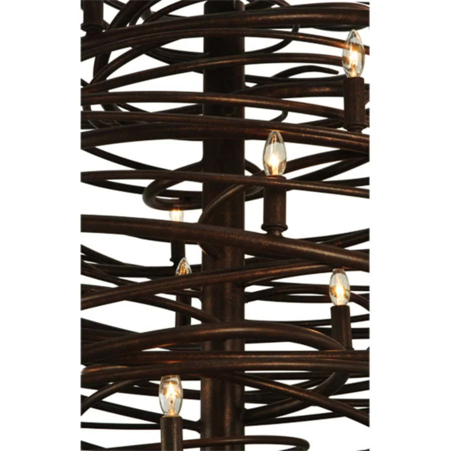 Meyda Tiffany Cyclone 18 Light 36" Wide Taper Candle Style Chandelier - Image 2