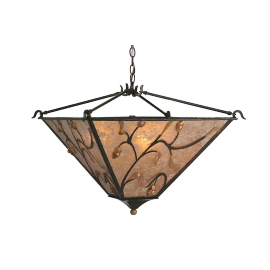 Meyda Tiffany Blossoming Branches 4 Light 34" Wide Pendant - Image 3