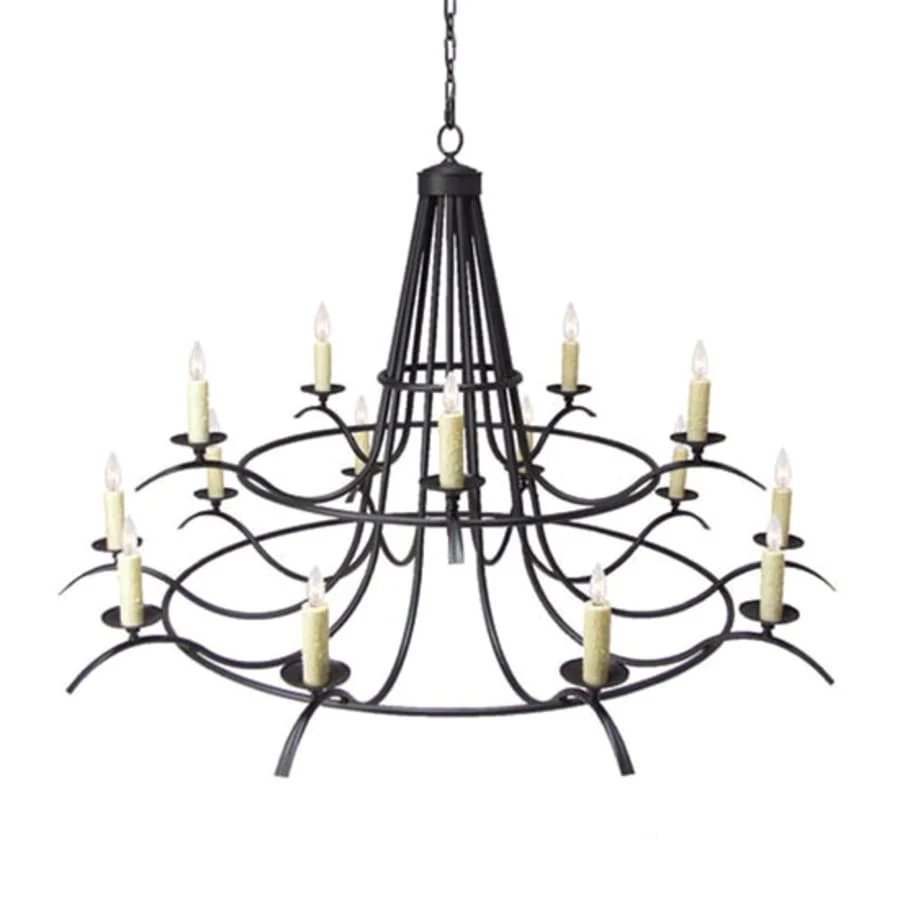 Meyda Tiffany Octavia 15 Light 78" Wide Taper Candle Style Chandelier - Image 1
