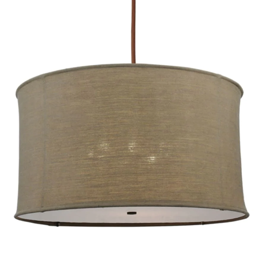 Meyda Tiffany Cilindro Textrene 8 Light 37" Wide Pendant - Image 1