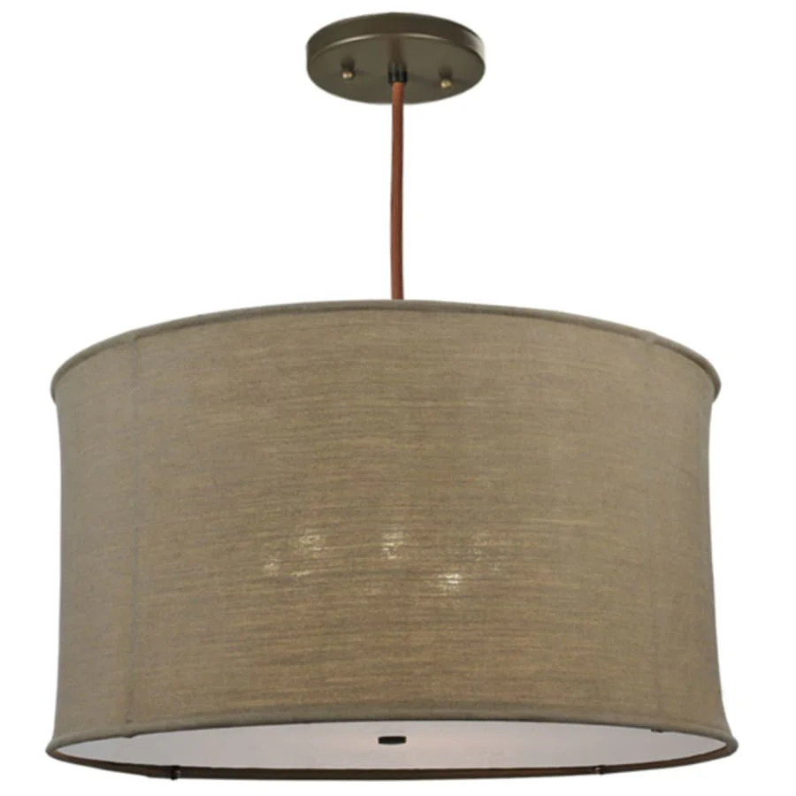 Meyda Tiffany Cilindro Textrene 8 Light 37" Wide Pendant - Image 2