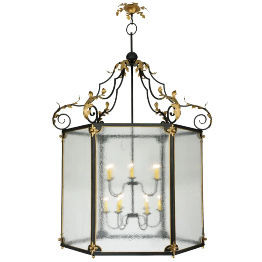 Meyda Tiffany Ganser 12 Light 60" Wide Taper Candle Pendant - Image 2