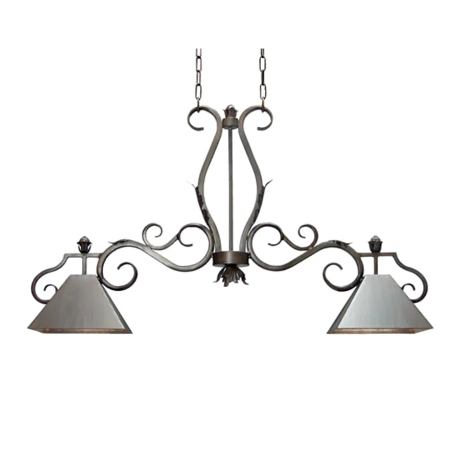 Meyda Tiffany Pedra 2 Light 48" Wide Linear Pendant - Image 1