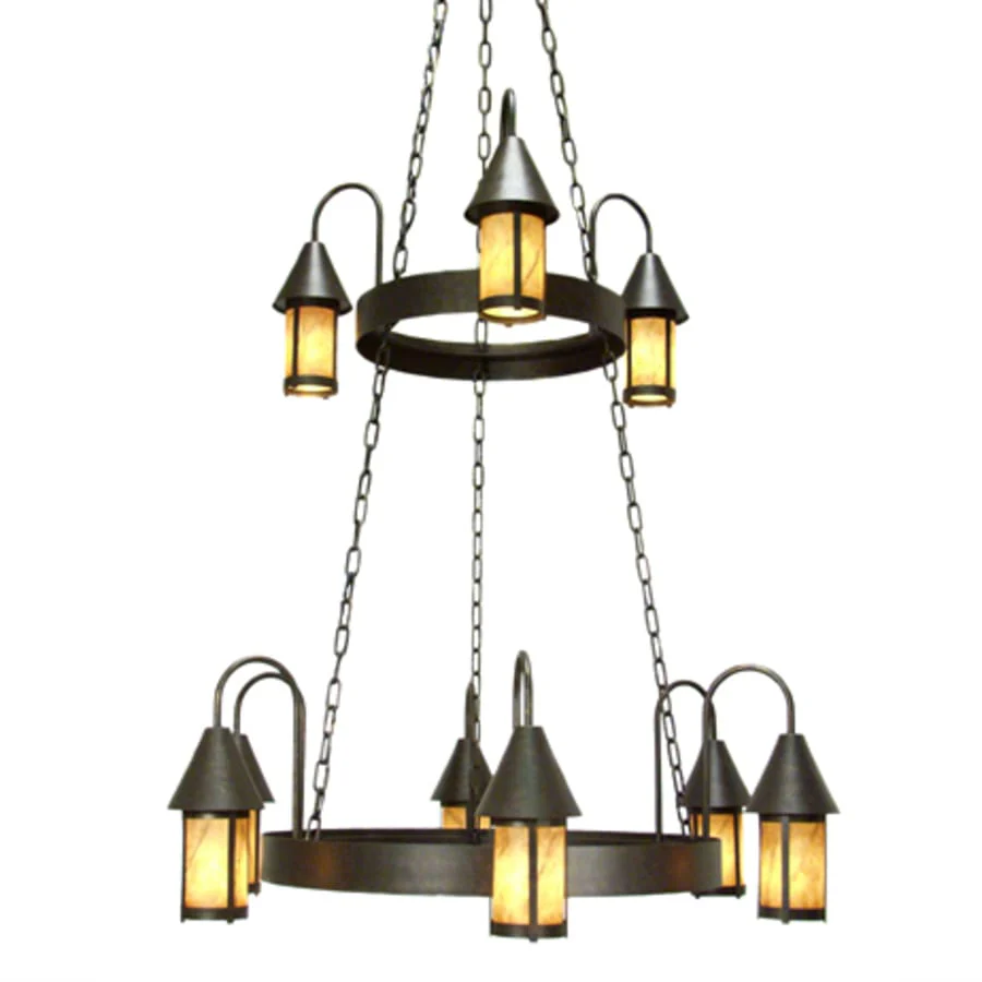 Meyda Tiffany Algonquin 9 Light 48" Wide Chandelier - Image 1
