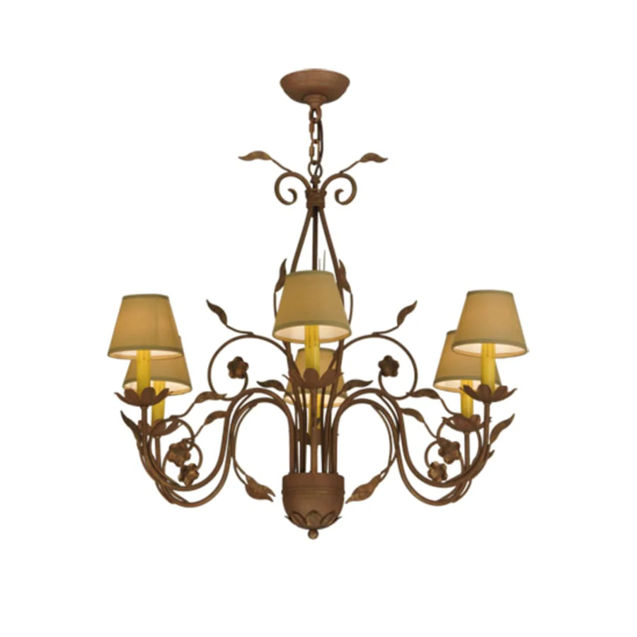 Meyda Tiffany Bordeaux 6 Light 31" Wide Chandelier - Image 2