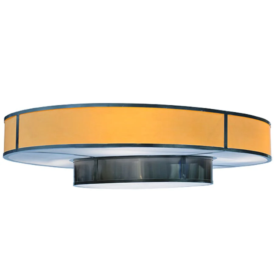 Meyda Tiffany Katerine 16 Light 100" Wide Flush Mount Ceiling Fixture - Image 2