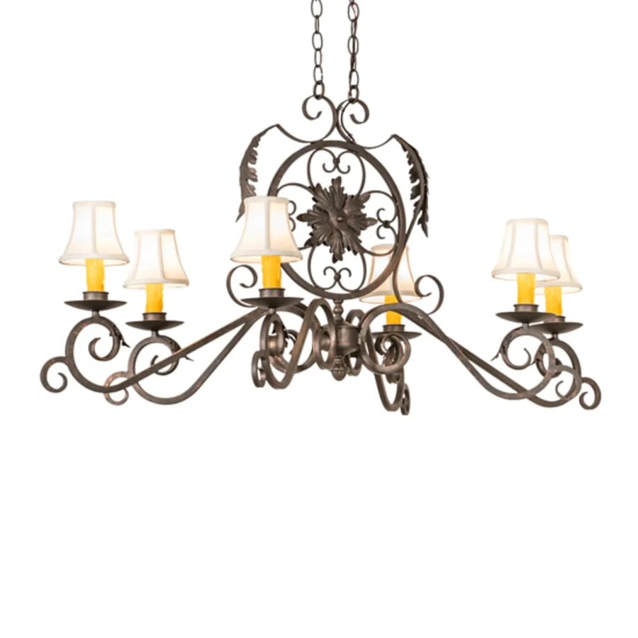 Meyda Tiffany Christabel 6 Light 24" Wide Chandelier - Image 1
