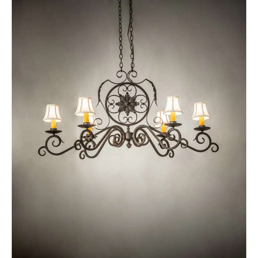 Meyda Tiffany Christabel 6 Light 24" Wide Chandelier - Image 2