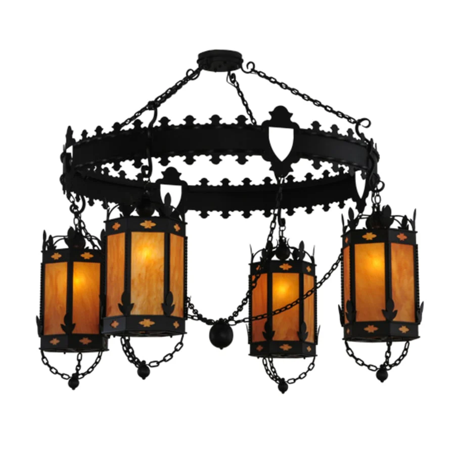 Meyda Tiffany Valhalla 4 Light 73" Wide Chandelier - Image 1