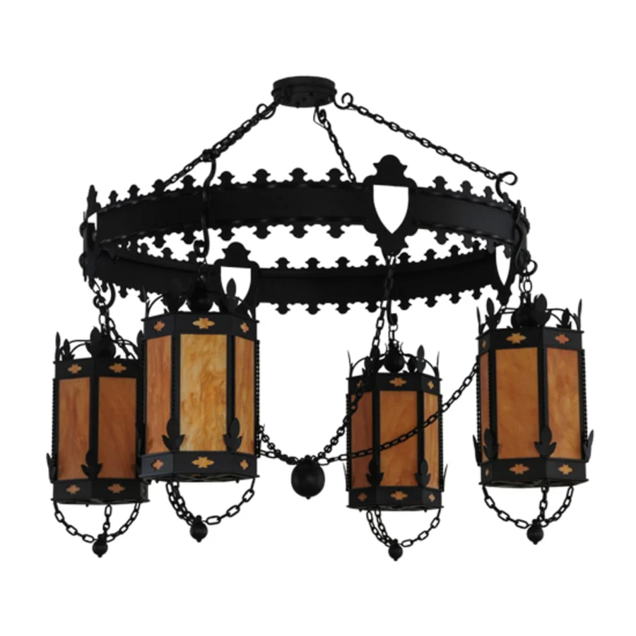 Meyda Tiffany Valhalla 4 Light 73" Wide Chandelier - Image 2