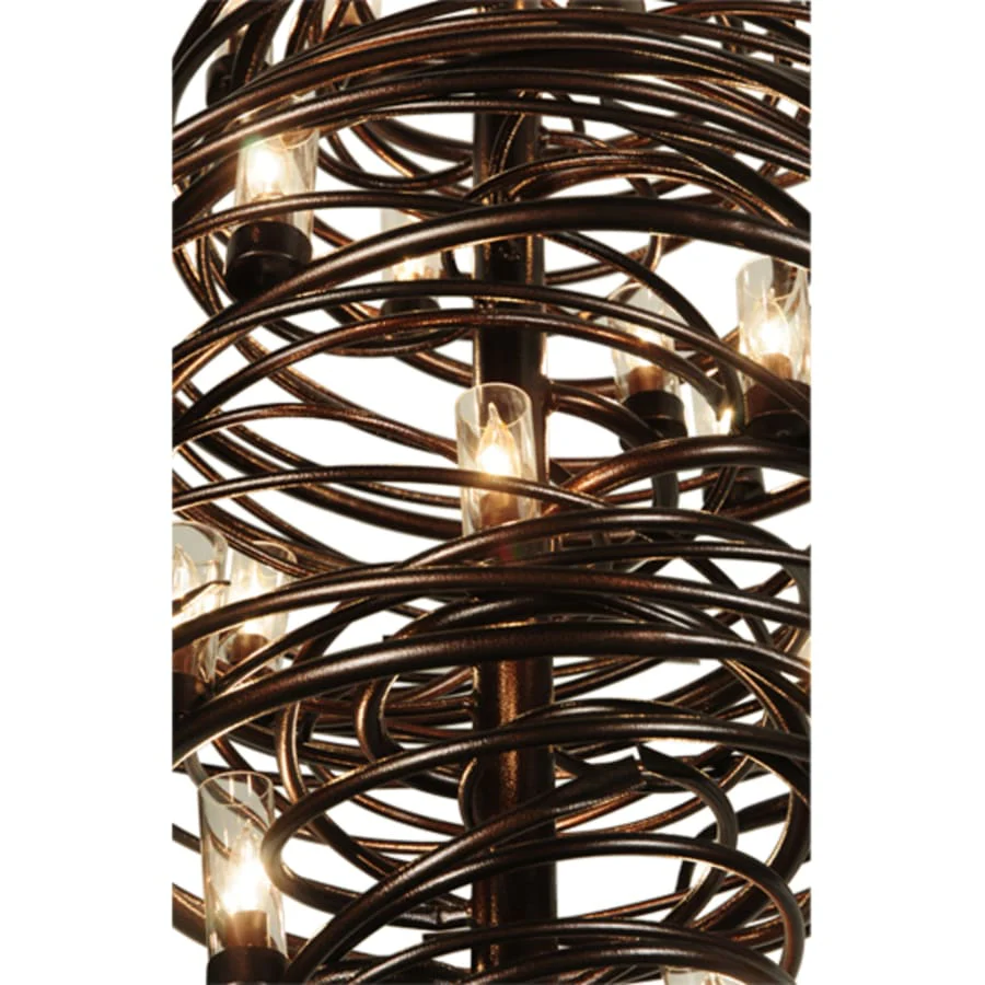 Meyda Tiffany Centric 18 Light 30" Wide Taper Candle Style Chandelier - Image 3