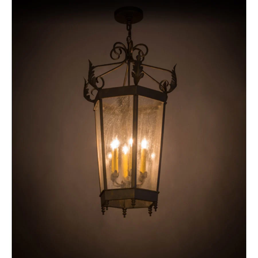 Meyda Tiffany Regency 6 Light 20" Wide Taper Candle Pendant - Image 1