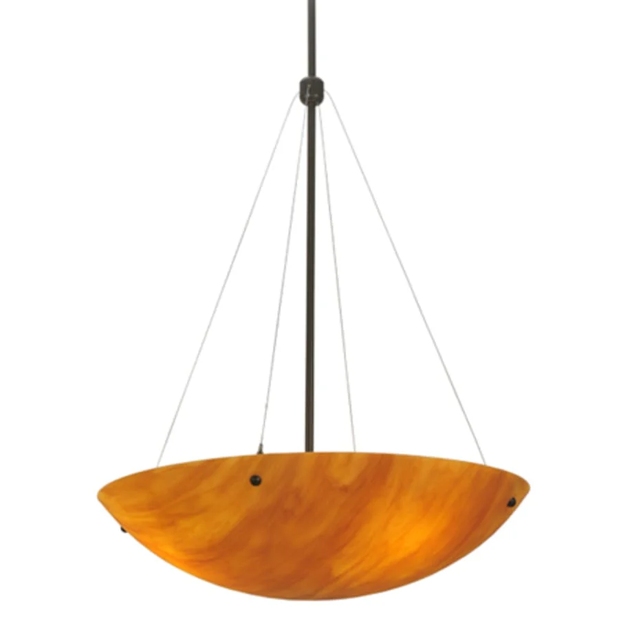 Meyda Tiffany Cypola 3 Light 24" Wide Pendant - Image 1