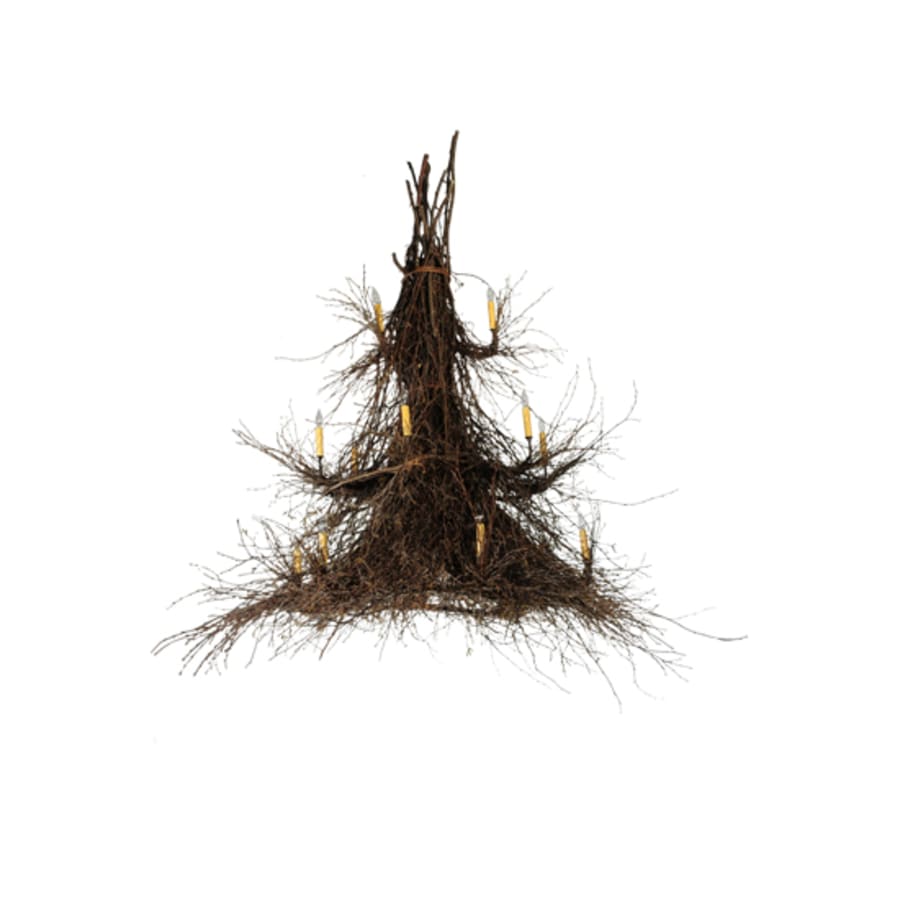 Meyda Tiffany Twigs 15 Light 72" Wide Taper Candle Style Chandelier - Image 2