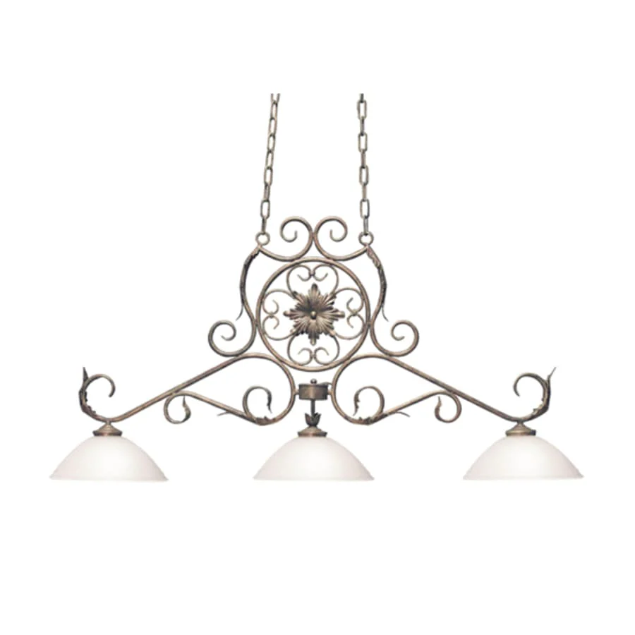 Meyda Tiffany Christabel 3 Light 54" Wide Linear Pendant - Image 2