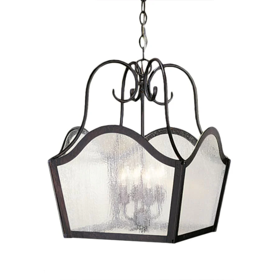 Meyda Tiffany Terena 4 Light 16" Wide Taper Candle Pendant - Image 1
