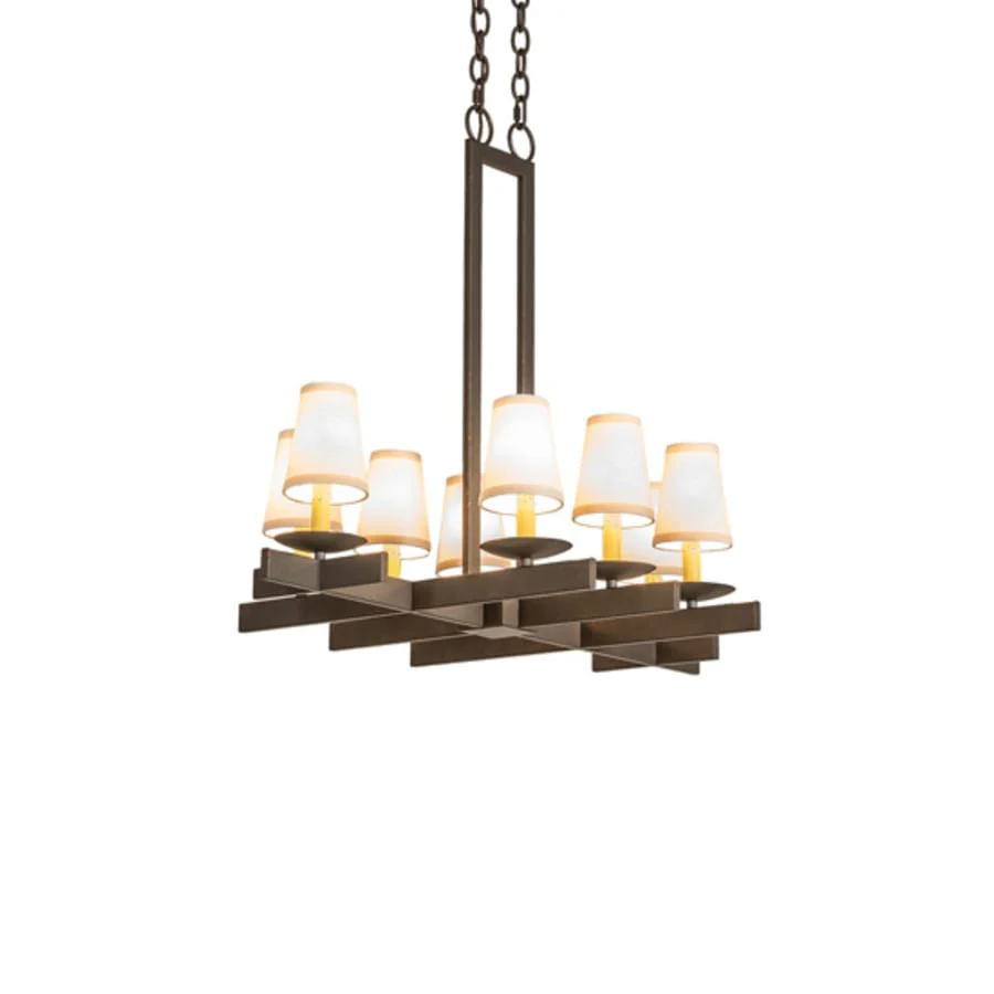Meyda Tiffany Dante 8 Light 22" Wide Chandelier - Image 1