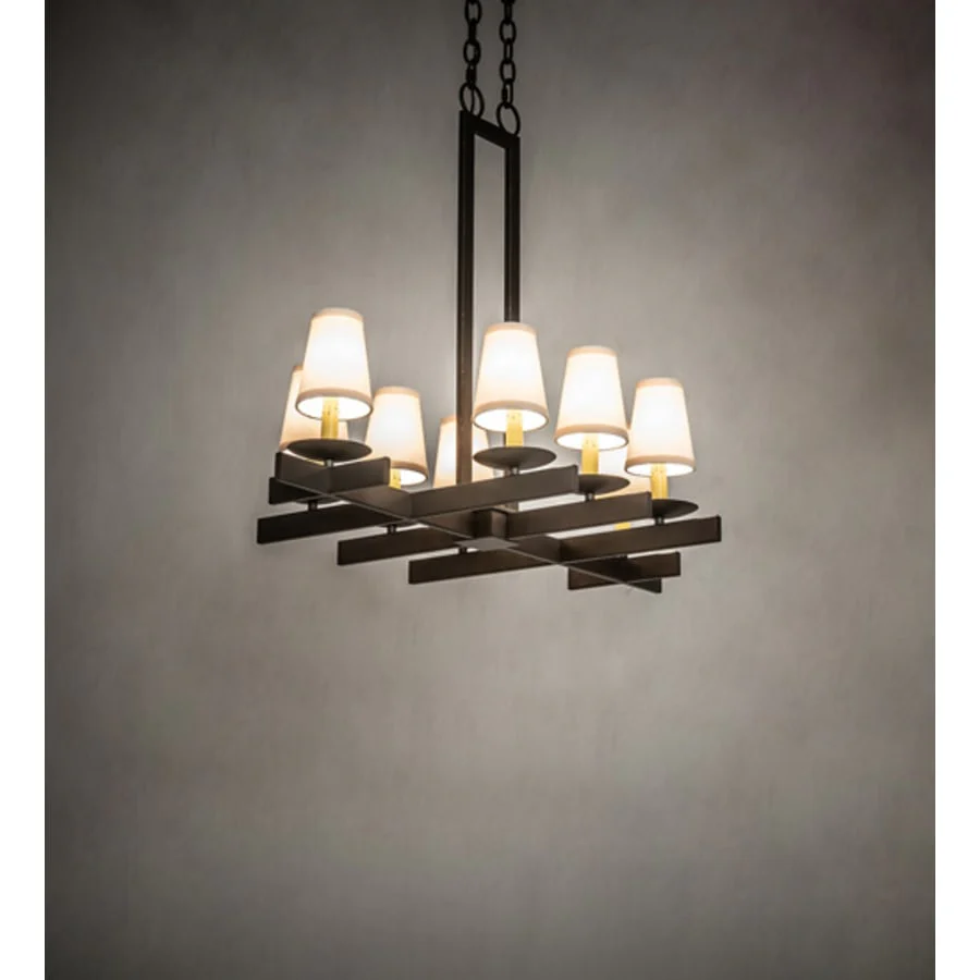 Meyda Tiffany Dante 8 Light 22" Wide Chandelier - Image 2