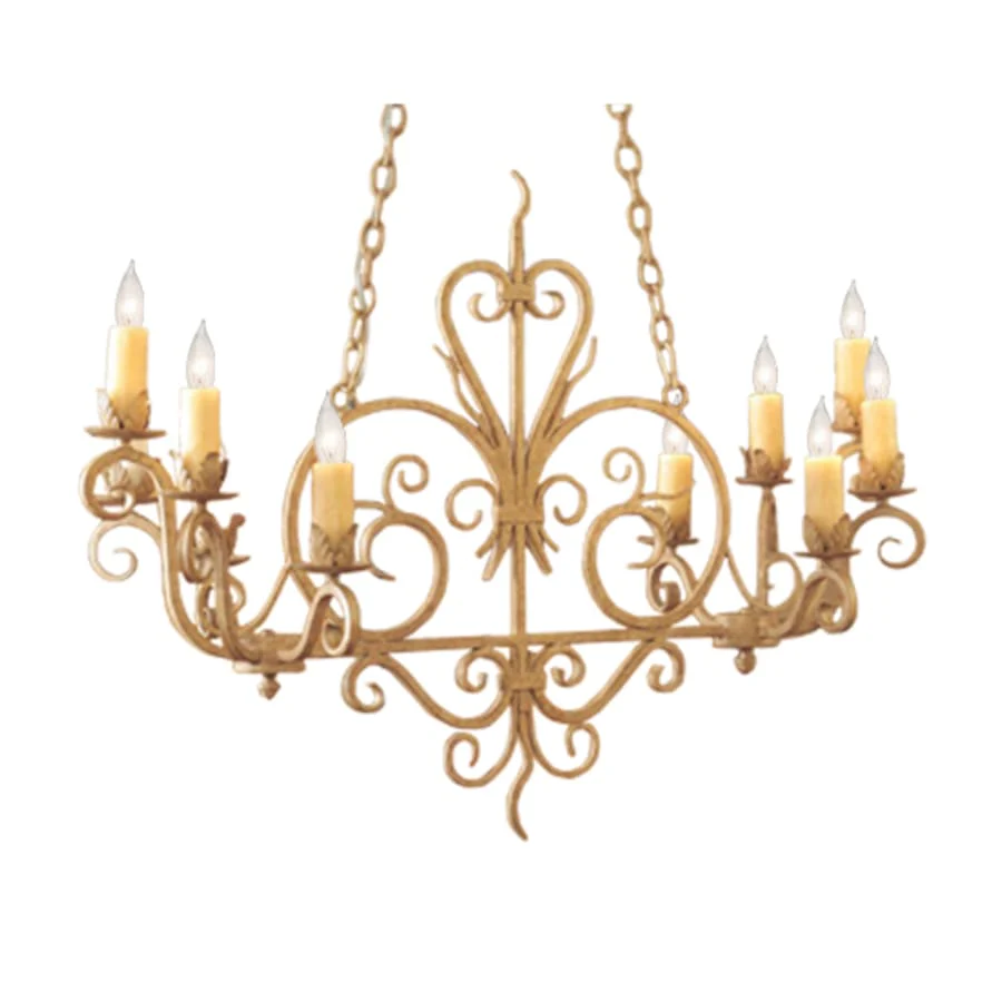 Meyda Tiffany Kimberly 10 Light 17" Wide Taper Candle Style Chandelier - Image 1