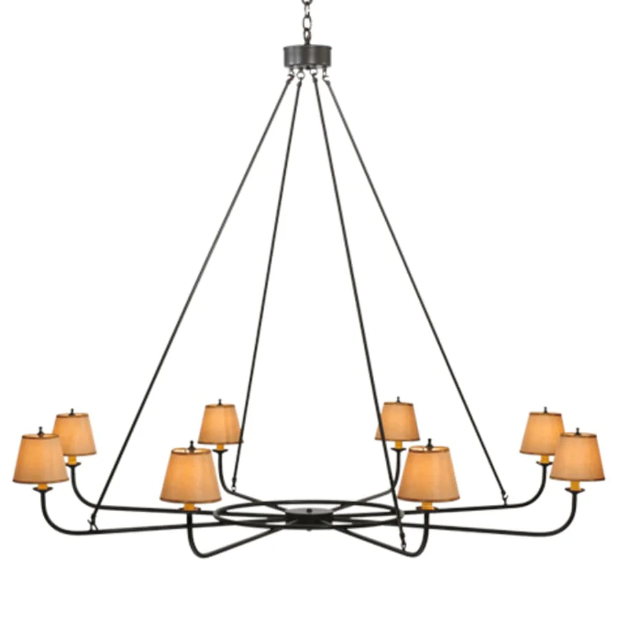 Meyda Tiffany Brach Ring 8 Light 62" Wide Chandelier - Image 1