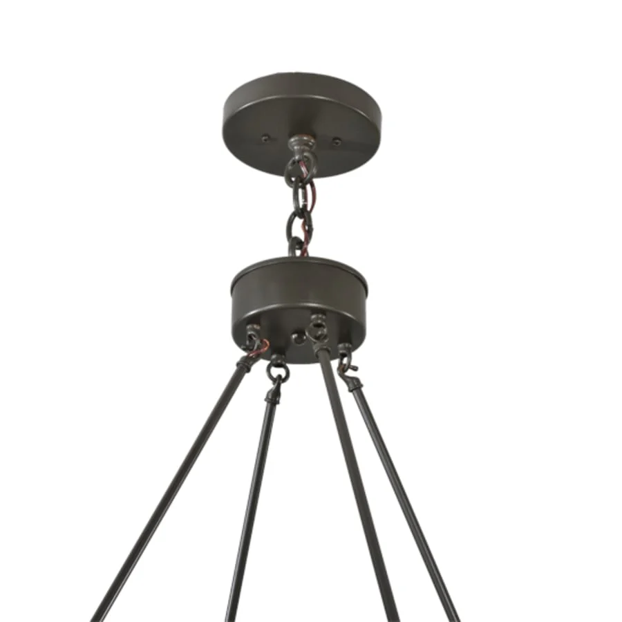 Meyda Tiffany Brach Ring 8 Light 62" Wide Chandelier - Image 3