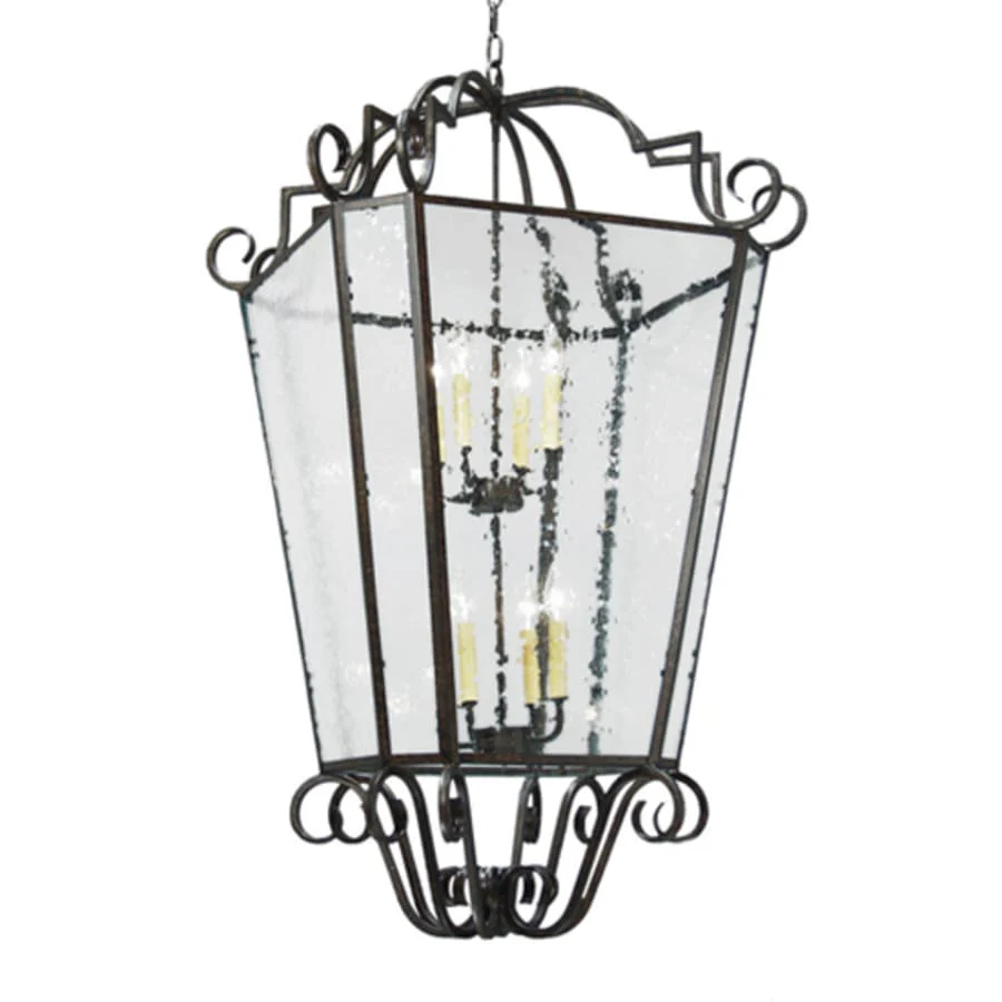 Meyda Tiffany Marin 8 Light 28" Wide Taper Candle Pendant - Image 2