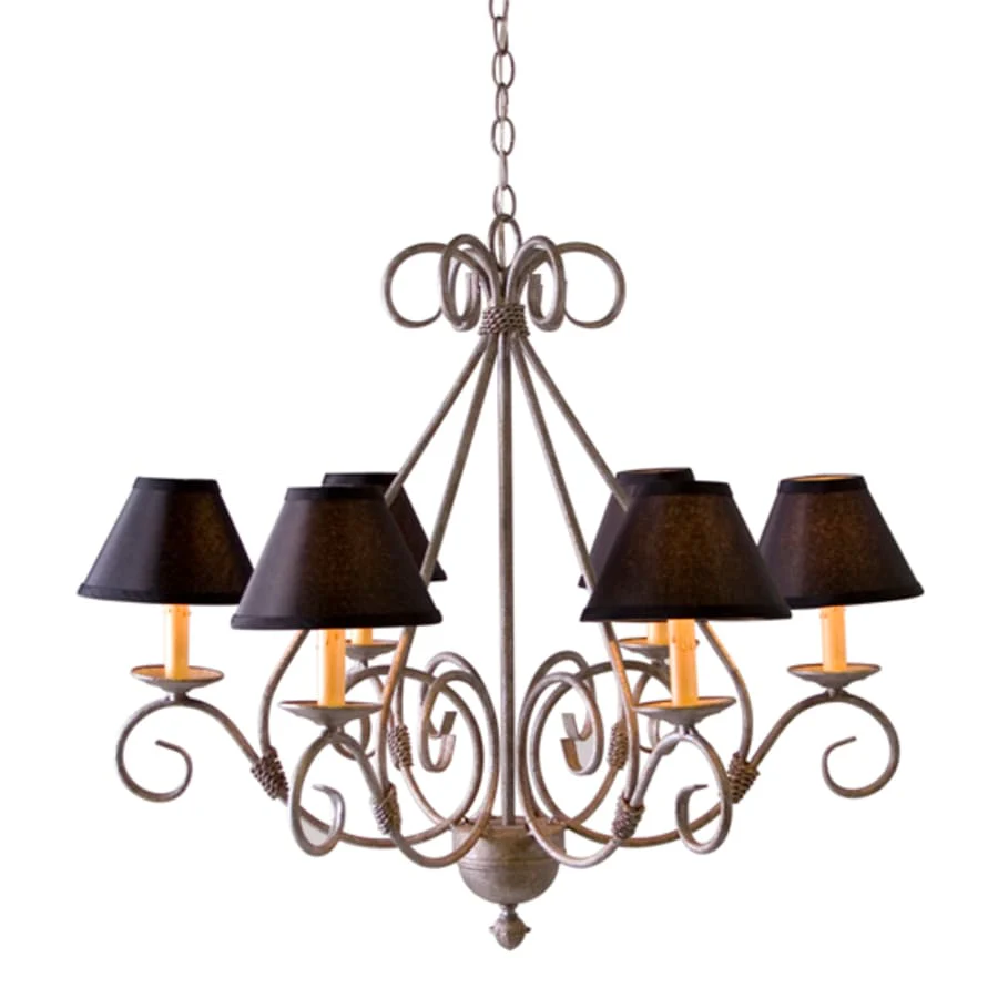 Meyda Tiffany Olivia 6 Light 30" Wide Chandelier - Pompeii Gold Finish - Image 1