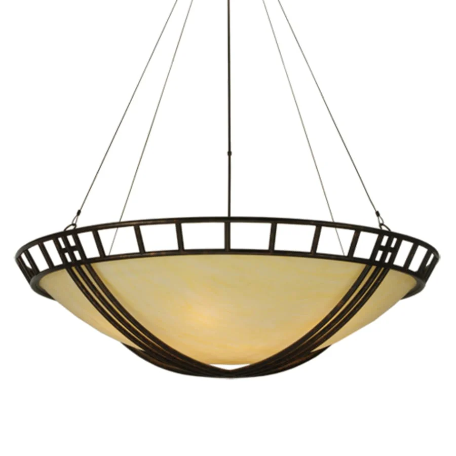 Meyda Tiffany Flowing Cross 12 Light 60" Wide Pendant - Image 1