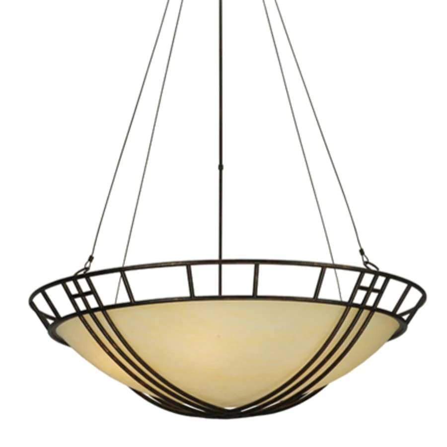Meyda Tiffany Flowing Cross 6 Light 48" Wide Pendant - Image 1