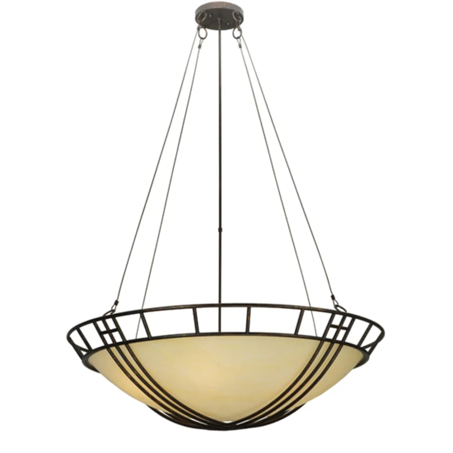 Meyda Tiffany Flowing Cross 6 Light 48" Wide Pendant - Image 2