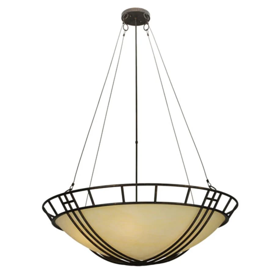Meyda Tiffany Flowing Cross 6 Light 48" Wide Pendant - Image 3