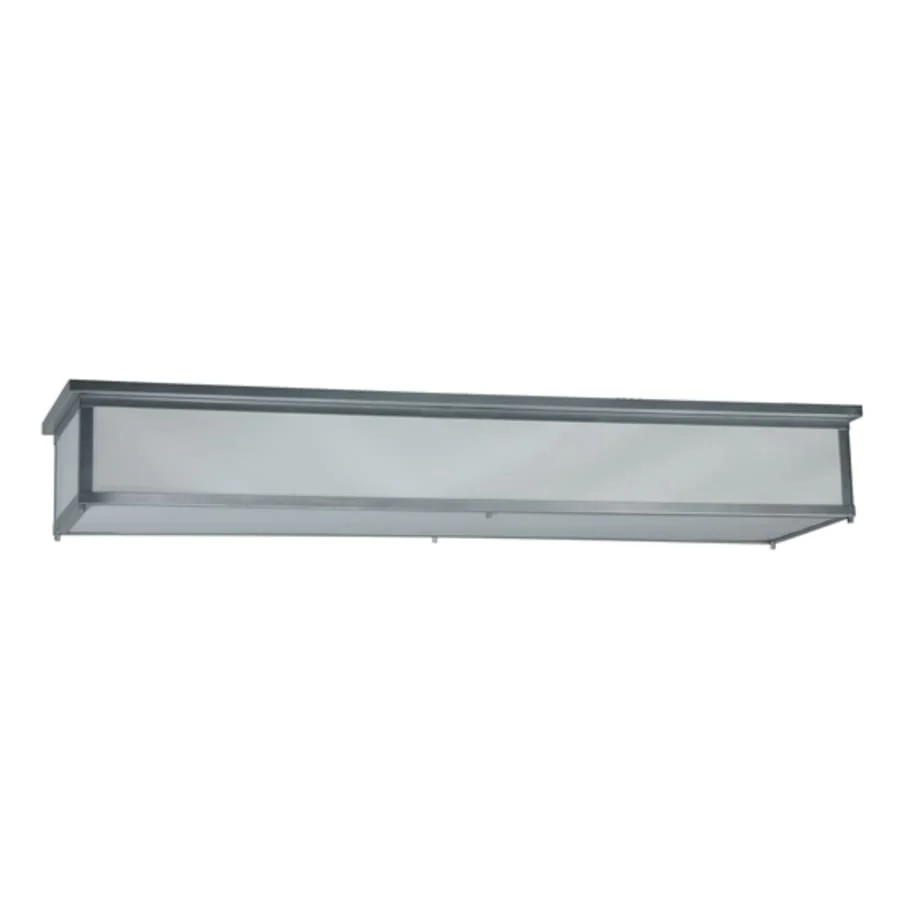 Meyda Tiffany Lumina 8 Light 72" Wide Flush Mount Ceiling Fixture - Sparkle Silver Finish - GU24 Bulb Base - Image 2
