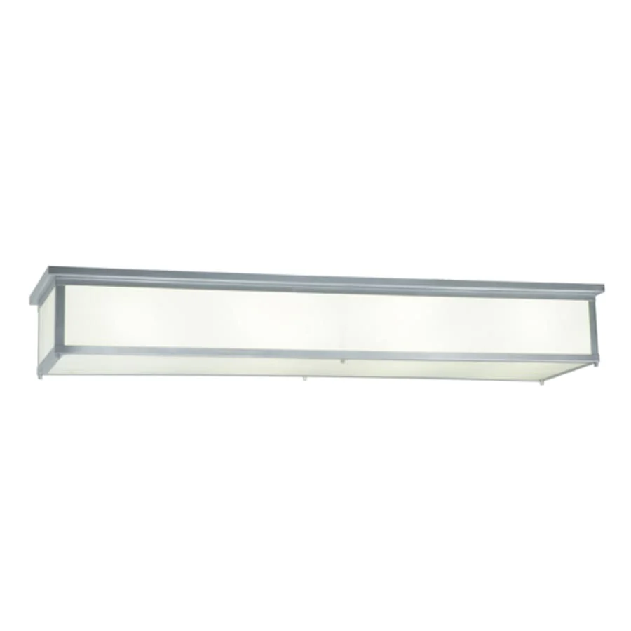 Meyda Tiffany Lumina 8 Light 72" Wide Flush Mount Ceiling Fixture - Sparkle Silver Finish - GU24 Bulb Base - Image 3