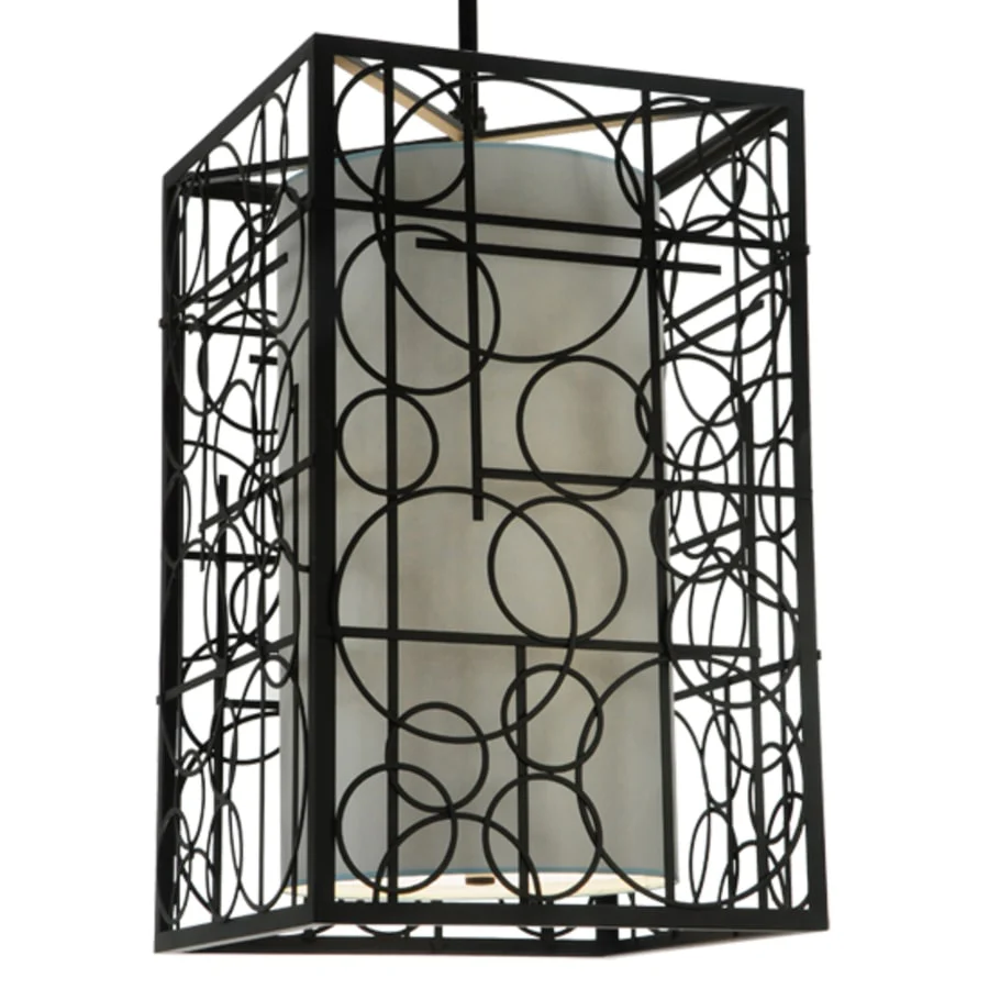 Meyda Tiffany Revival 15 Light 37" Wide Cage Pendant - Image 2