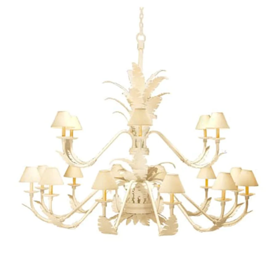 Meyda Tiffany Tiki 18 Light 72" Wide Chandelier - Image 1