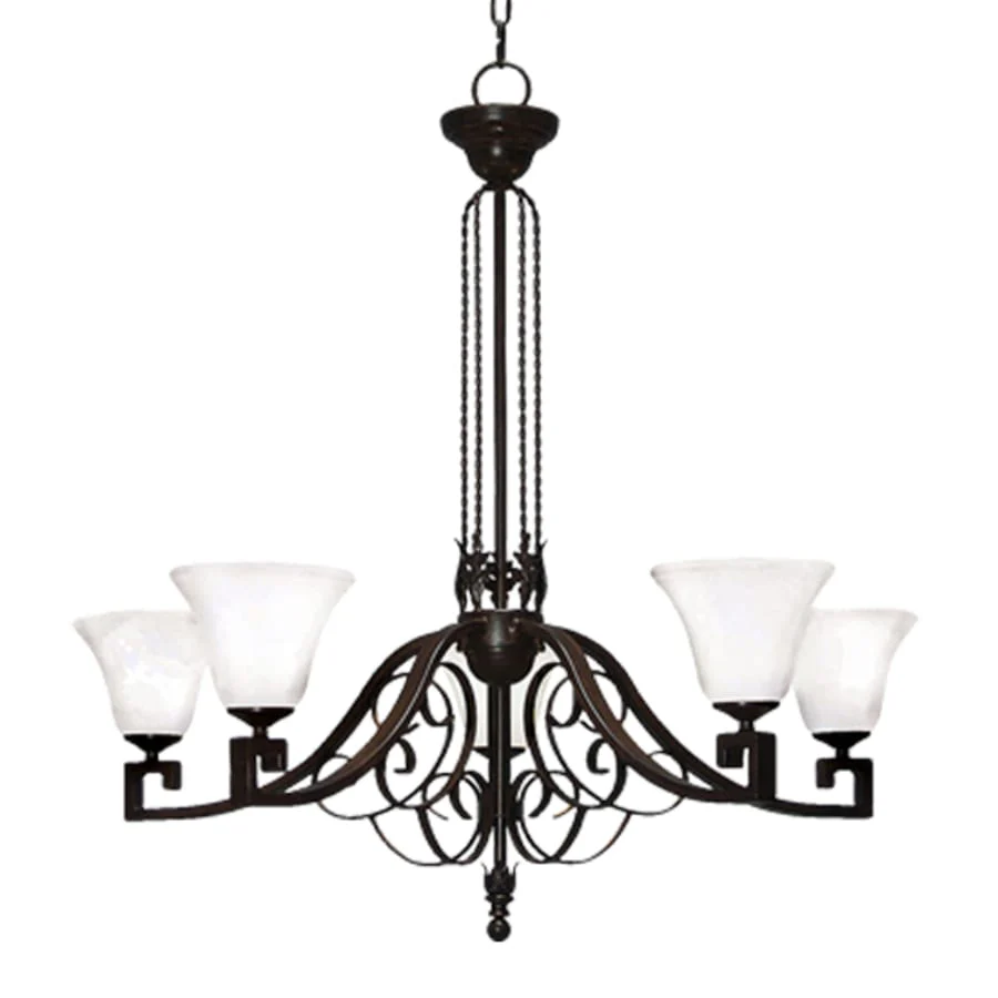Meyda Tiffany Suri 6 Light 36" Wide Chandelier - Image 1
