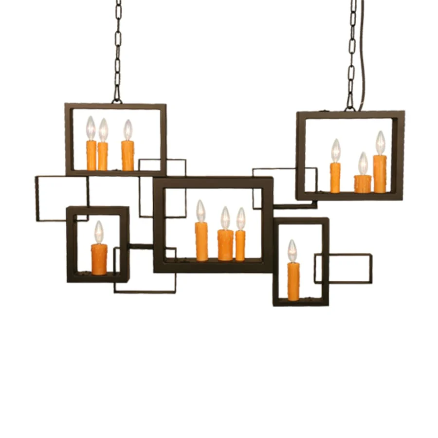 Meyda Tiffany Kai 11 Light 4" Wide Taper Candle Style Chandelier - Image 1