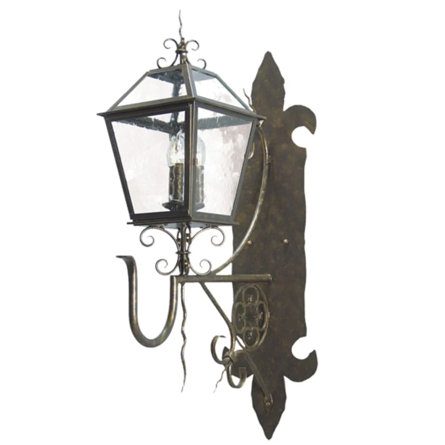 Meyda Tiffany Stallone 3 Light 40″ Tall Wall Sconce